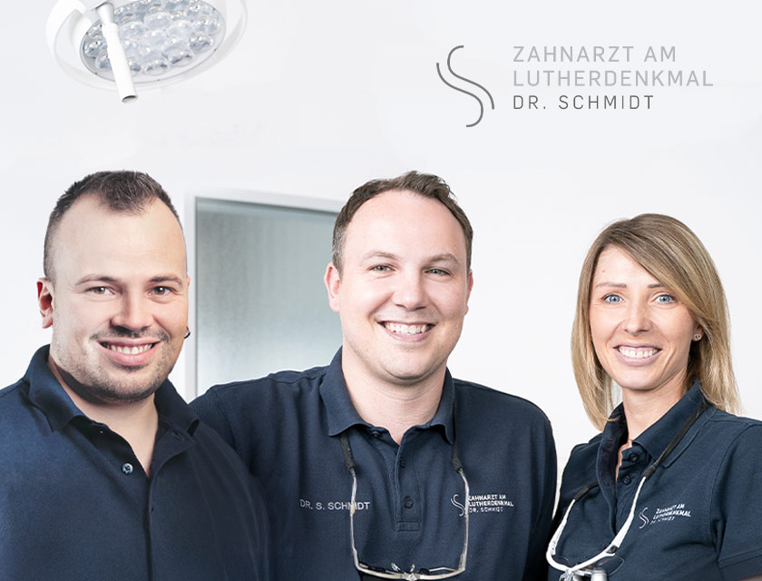 ZA Philipp Kopf, Dr. Sebastian Schmidt und Dr. Julia Paul